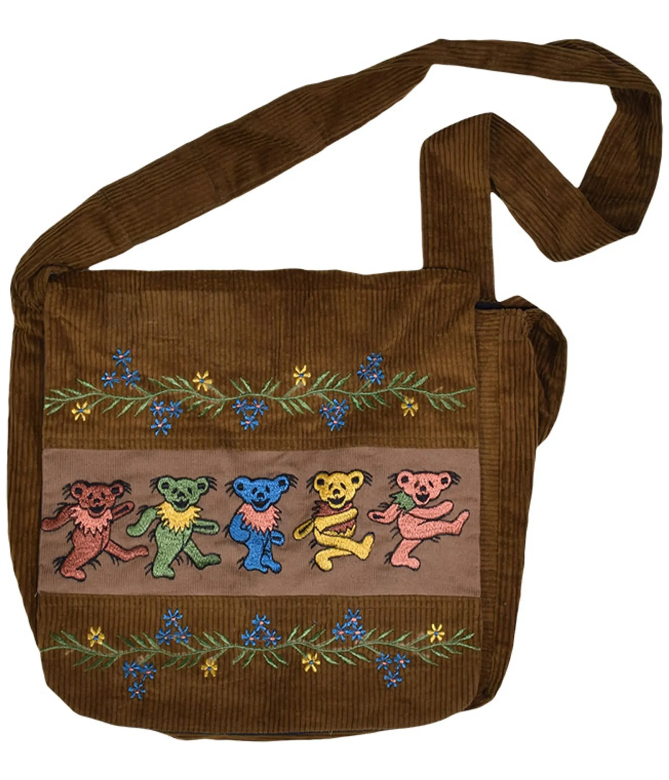 Clearance GD Dancin Bear Embroidery Bag Bags | Grateful Dead