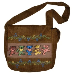 Clearance GD Dancin Bear Embroidery Bag Bags | Grateful Dead