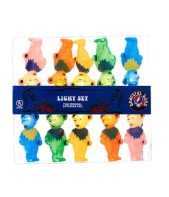 Sale GD Dancing Bear 10 Light Set Grateful Dead | Classic