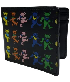 Clearance GD Dancing Bears Bi-Fold Wallet Wallets | Grateful Dead