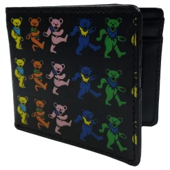 Clearance GD Dancing Bears Bi-Fold Wallet Wallets | Grateful Dead