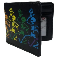 Best GD Dancing Skeletons Bi-Fold Wallet Wallets | Grateful Dead