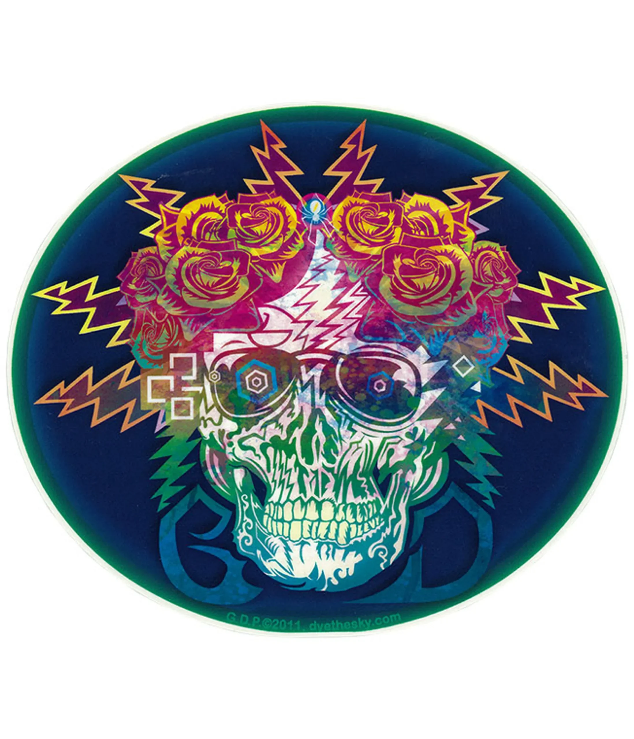 New GD Electric Dimensions Sticker Grateful Dead | Classic