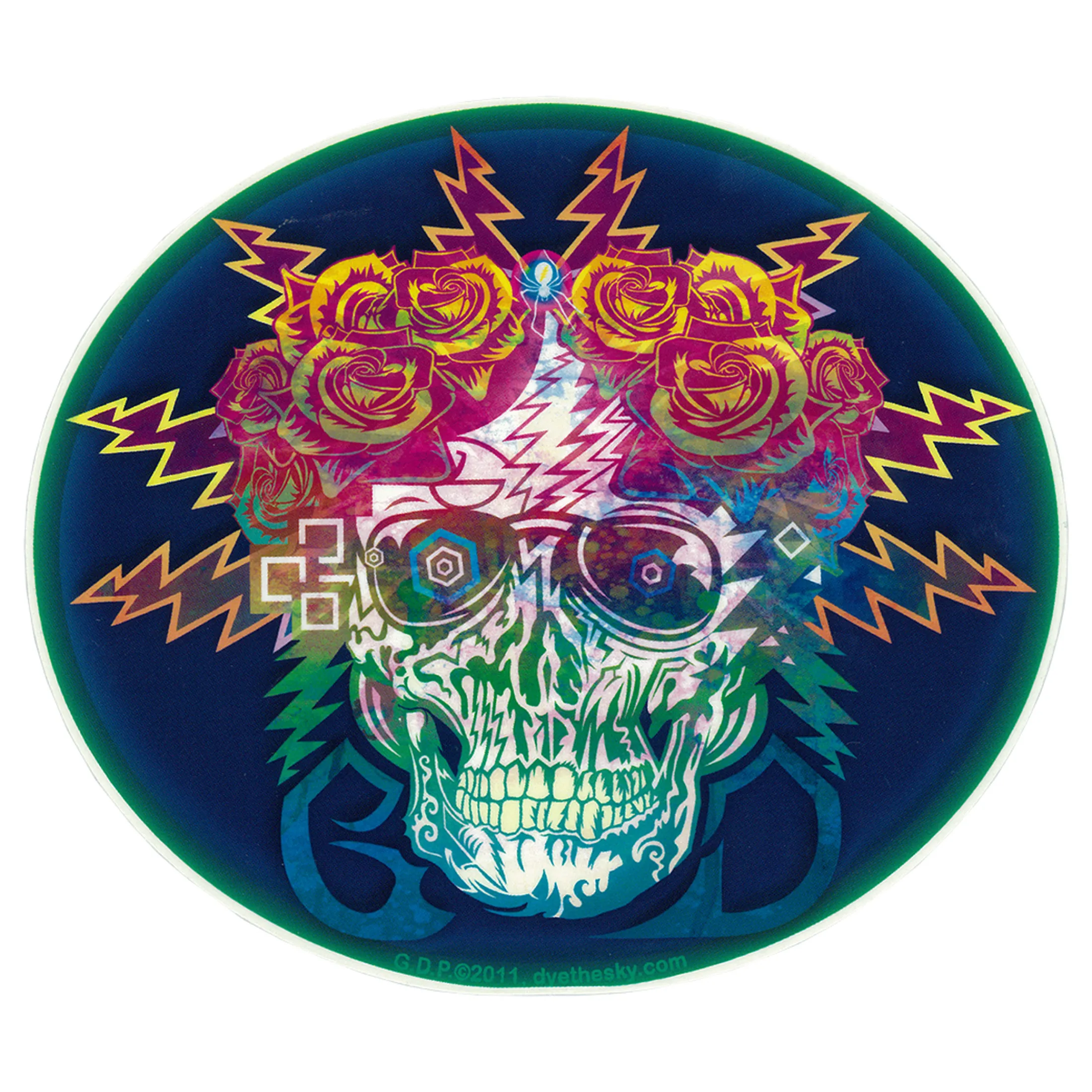 New GD Electric Dimensions Sticker Grateful Dead | Classic