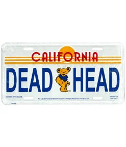 Best GD Golden State License Plate License Plates | Grateful Dead