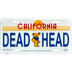 Best GD Golden State License Plate License Plates | Grateful Dead