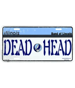 Clearance GD Illinois License Plate License Plates | Grateful Dead