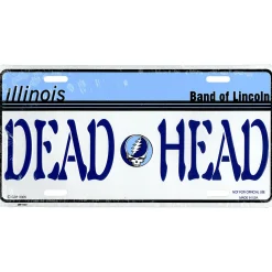 Clearance GD Illinois License Plate License Plates | Grateful Dead