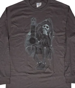 Sale GD Jester Grey Long Sleeve T-Shirt Long Sleeve | Grateful Dead