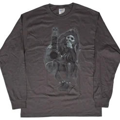 Sale GD Jester Grey Long Sleeve T-Shirt Long Sleeve | Grateful Dead