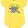 Outlet GD Let it Shine Yellow Onesie Kids Onesies | Grateful Dead