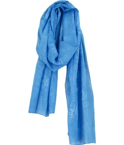 Online GD Long Bear Blue Scarf Scarves | Grateful Dead