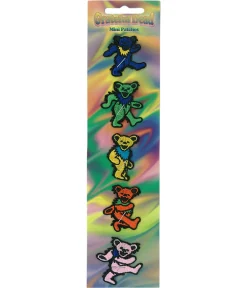 Fashion GD Mini Dancin Bear Patch Set Patches | Grateful Dead