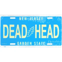 Hot GD New Jersey License Plate License Plates | Grateful Dead