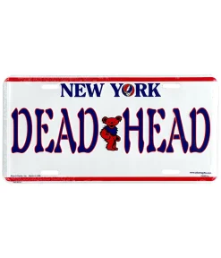 Fashion GD New York License Plate License Plates | Grateful Dead