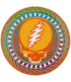 Clearance GD Orange Sunshine Patch Patches | Grateful Dead