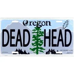 Outlet GD Oregon License Plate License Plates | Grateful Dead