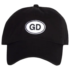 Outlet GD Oval Black Hat Hats | Grateful Dead