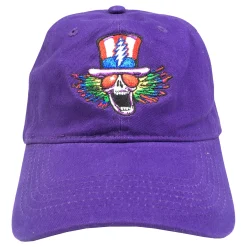 Clearance GD Psycle Sam Purple Baseball Cap Hats | Grateful Dead