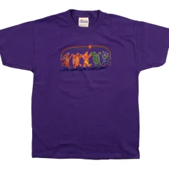 Clearance GD Rainbow Critters Youth Purple T-Shirt Kids Youth | Grateful Dead