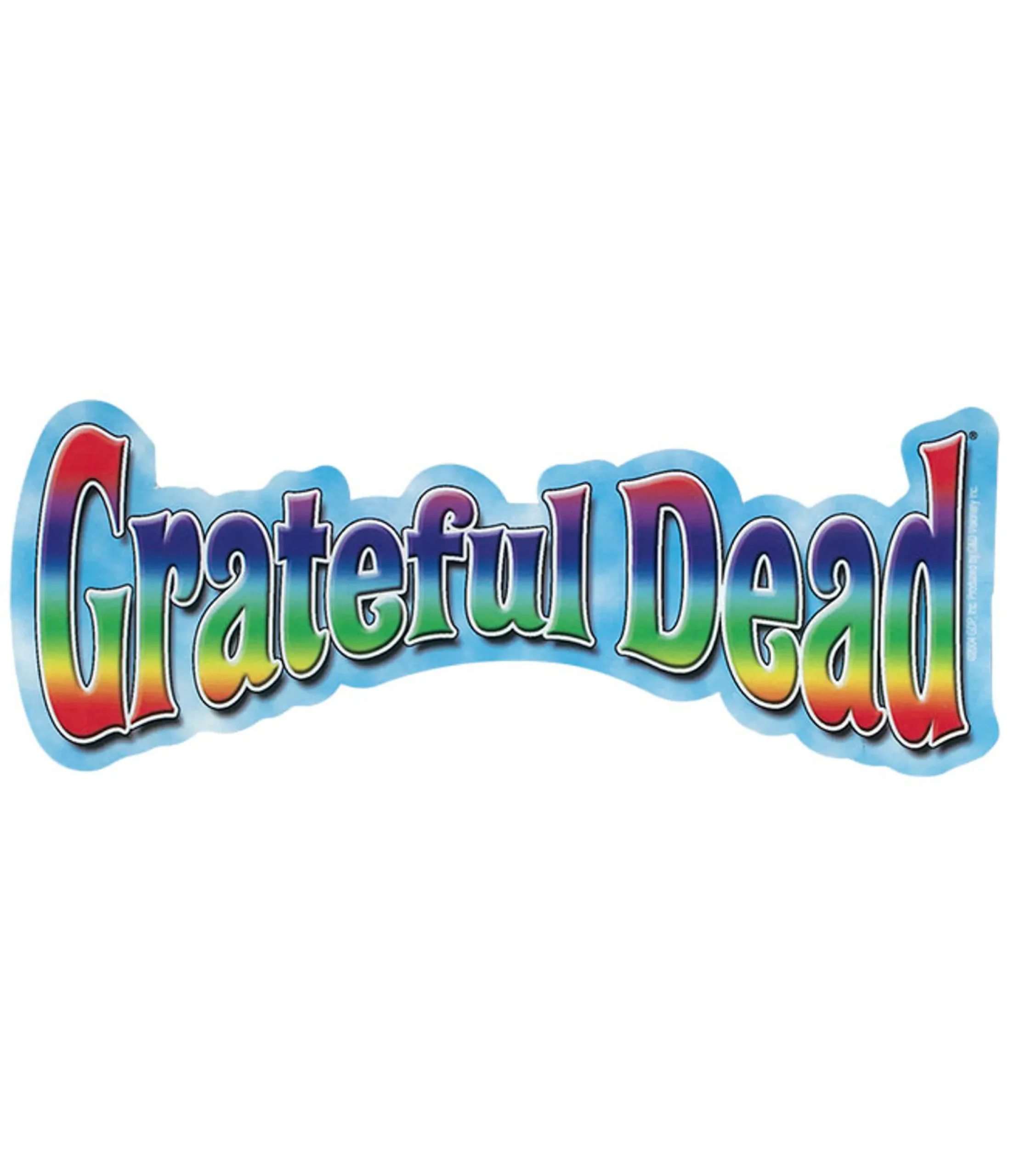 Best GD Rainbow Logo Sticker Grateful Dead | Classic