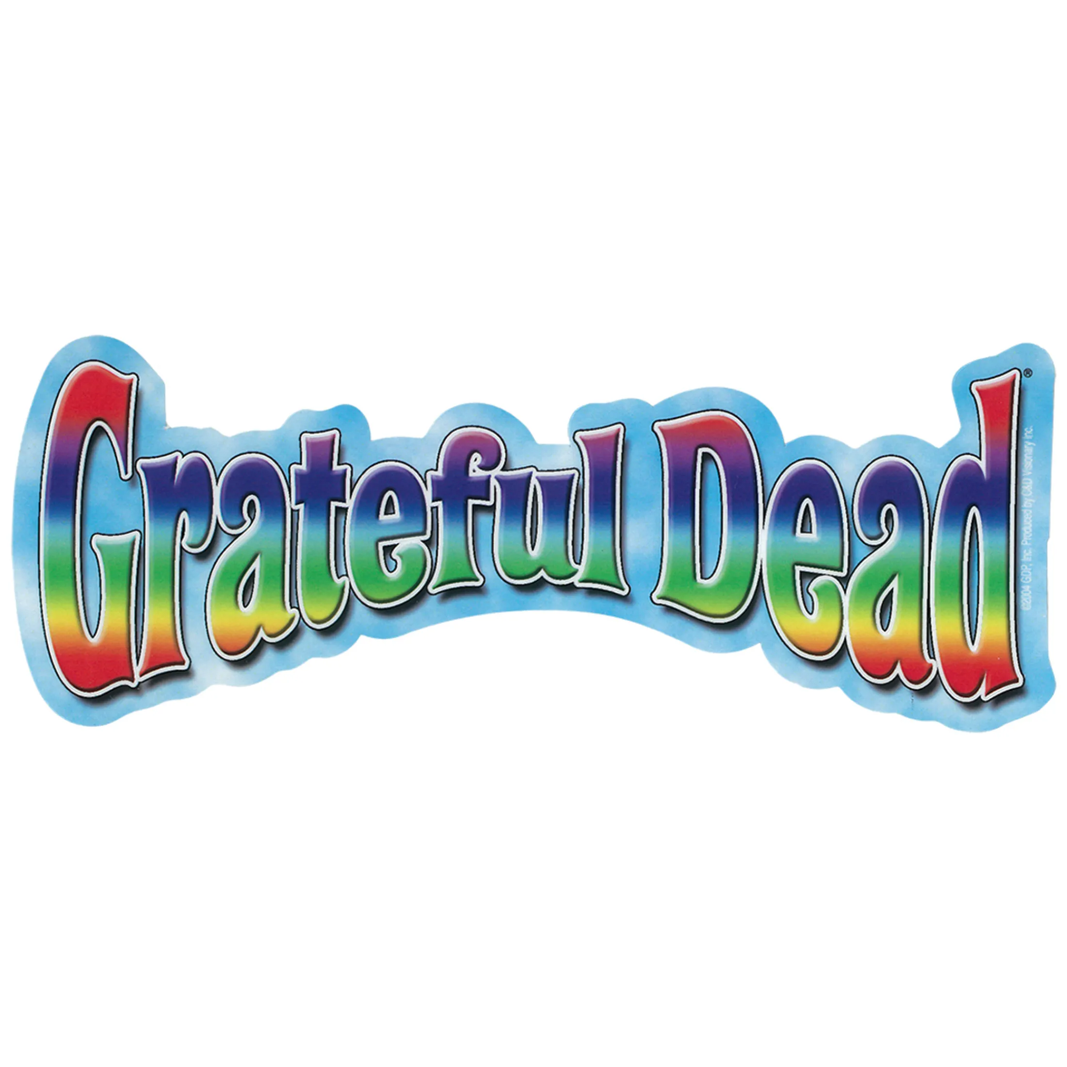 Best GD Rainbow Logo Sticker Grateful Dead | Classic