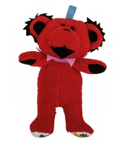 Fashion GD Red Dancing Bear Baby Rattle Baby Rattles | Grateful Dead
