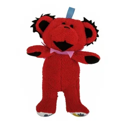 Fashion GD Red Dancing Bear Baby Rattle Baby Rattles | Grateful Dead