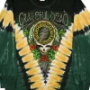 Best GD Shamrock V Tie-Dye Long Sleeve T-Shirt Long Sleeve | Grateful Dead