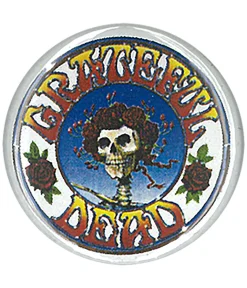 Fashion GD Skull and Roses Pin Pins | Grateful Dead