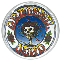 Fashion GD Skull and Roses Pin Pins | Grateful Dead