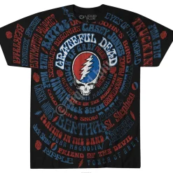 Best GD Songs Black Athletic T-Shirt Athletic T-Shirt | Grateful Dead