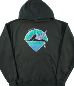Best GD Star Cat Green Hoodie Hoodie | Grateful Dead