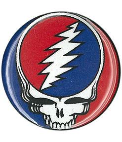 Online GD Steal Your Face Pin Pins | Grateful Dead