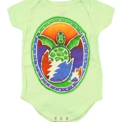 Online GD Steal Your Turtle Green Onesie Kids Onesies | Grateful Dead