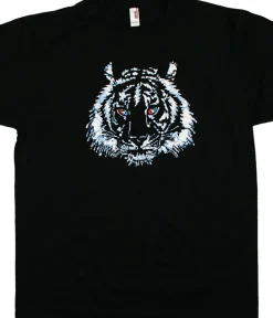 Fashion GD Tiger Batik Bolt Black T-Shirt T-Shirt | Grateful Dead