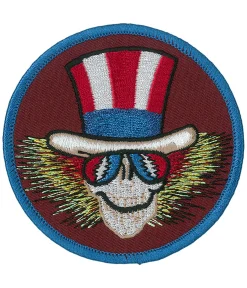 Online GD Uncle Sam Circle Patch Patches | Grateful Dead