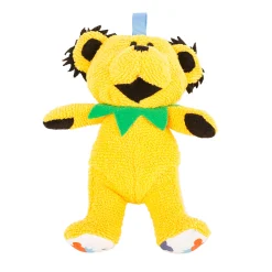 Hot GD Yellow Dancing Bear Baby Rattle Baby Rattles | Grateful Dead