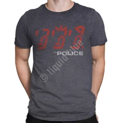 New Ghost in the Machine Dark Heather Poly-Cotton T-Shirt Poly-Cotton T-Shirt | The Police