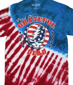 Best Good Ol GD Tie-Dye T-Shirt T-Shirt | Grateful Dead