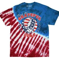 Best Good Ol GD Tie-Dye T-Shirt T-Shirt | Grateful Dead