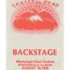 Best Grateful Dead 1980 08-16 Backstage Pass Grateful Dead