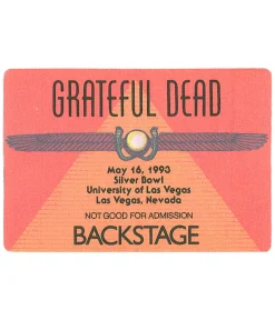 Outlet Grateful Dead 1993 05-16 Backstage Pass Grateful Dead