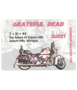 Best Grateful Dead 1994 07-31 Backstage Pass Grateful Dead