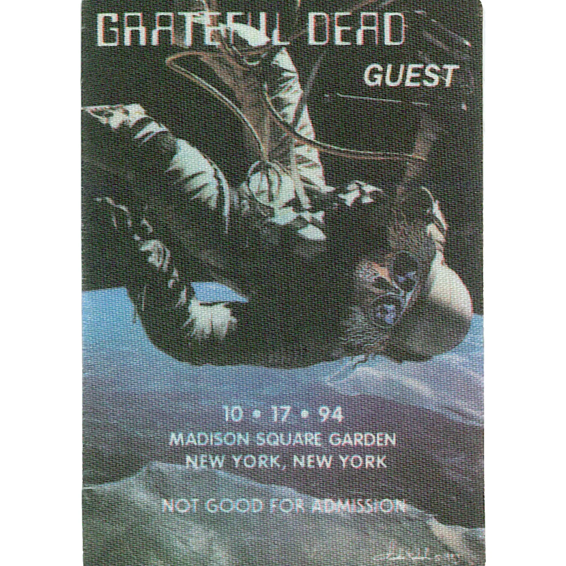 Best Grateful Dead 1994 10-17 Backstage Pass Grateful Dead