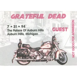 Best Grateful Dead 1994 07-31 Backstage Pass Grateful Dead
