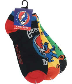 Best Grateful Dead 3 Pack Ankle Socks Socks | Grateful Dead