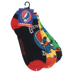 Best Grateful Dead 3 Pack Ankle Socks Socks | Grateful Dead