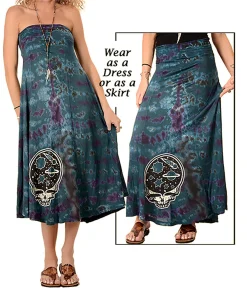 Outlet Grateful Dead Space Your Face Tie-Dye Skirt Skirts | Grateful Dead