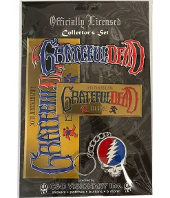 Outlet Grateful Dead 50th Anniversary Collector Set Patches | Keychains